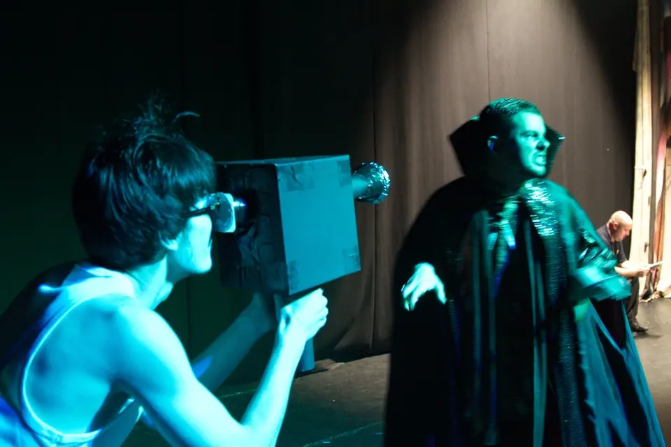 Willenhall Musical Theatre Company's 2013 pantomime, Aladdin. Photograph 13 of 30.