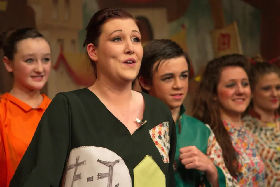 Willenhall Musical Theatre Company's 2013 pantomime, Aladdin. Photograph 28 of 30.
