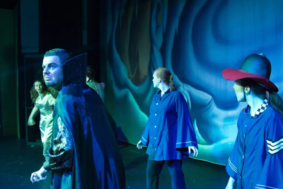 Willenhall Musical Theatre Company's 2013 pantomime, Aladdin. Photograph 29 of 30.