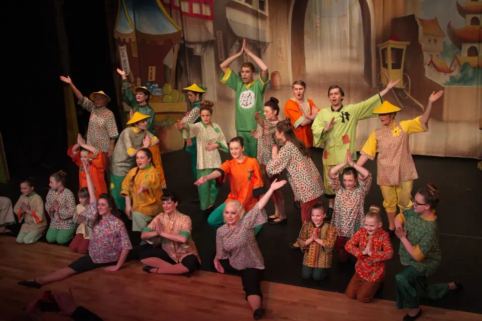 Willenhall Musical Theatre Company's 2013 pantomime, Aladdin. Photograph 30 of 30.
