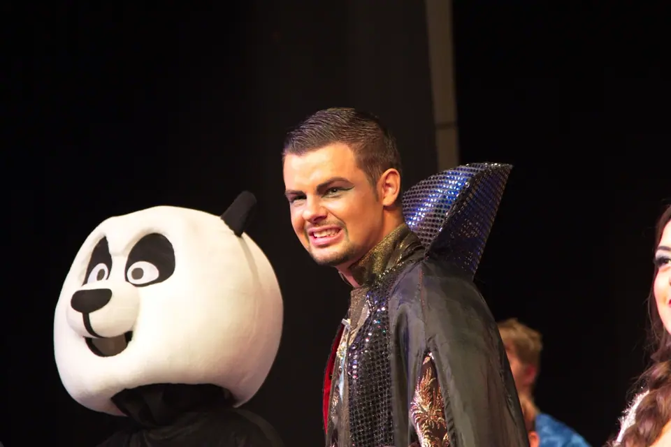 Willenhall Musical Theatre Company's 2013 pantomime, Aladdin. Photograph 18 of 41.