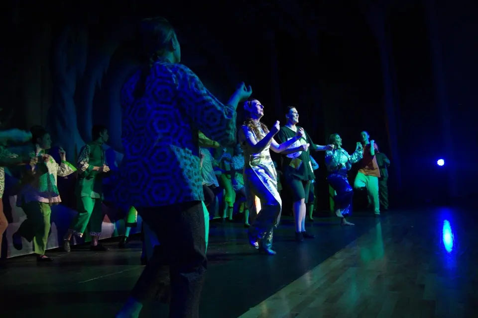 Willenhall Musical Theatre Company's 2013 pantomime, Aladdin. Photograph 41 of 41.