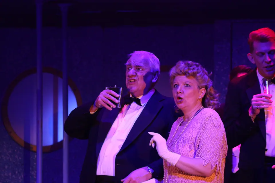 Willenhall Musical Theatre Company's 2017 production of Anything Goes at Dormston Mill Theatre, Sedgley. Photograph 101 of 170.