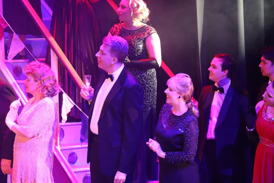 Willenhall Musical Theatre Company's 2017 production of Anything Goes at Dormston Mill Theatre, Sedgley. Photograph 103 of 170.