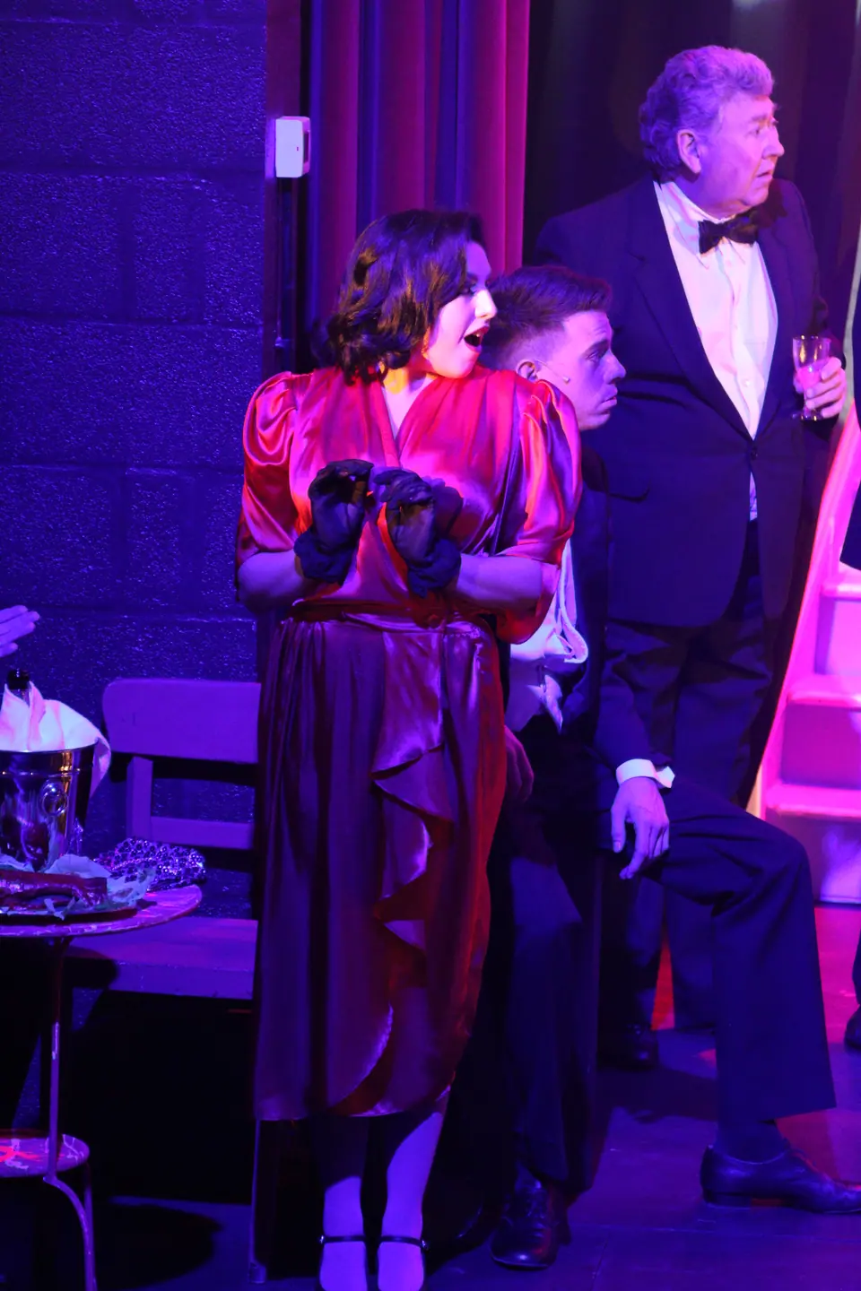 Willenhall Musical Theatre Company's 2017 production of Anything Goes at Dormston Mill Theatre, Sedgley. Photograph 105 of 170.