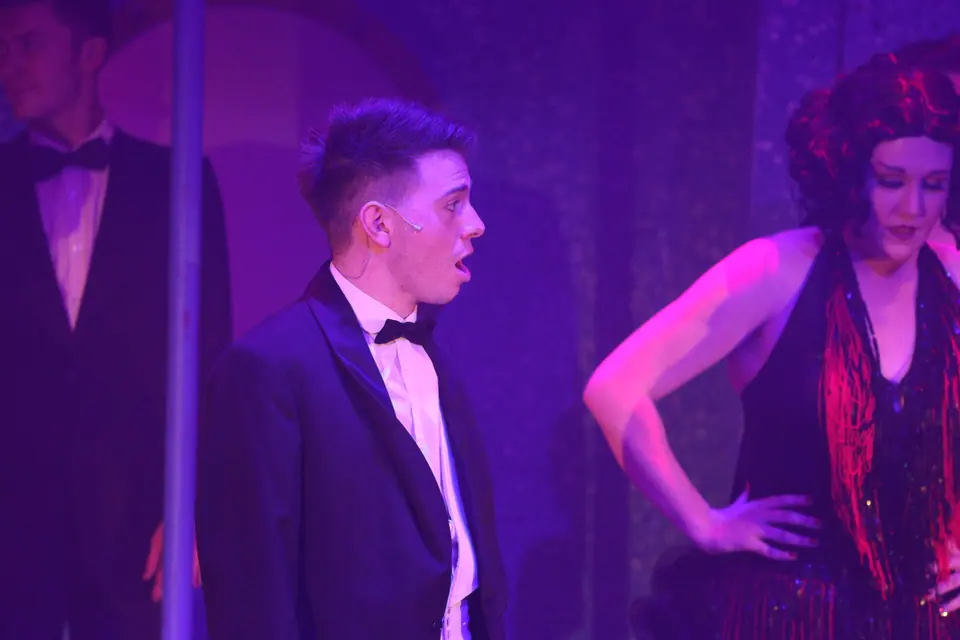 Willenhall Musical Theatre Company's 2017 production of Anything Goes at Dormston Mill Theatre, Sedgley. Photograph 122 of 170.