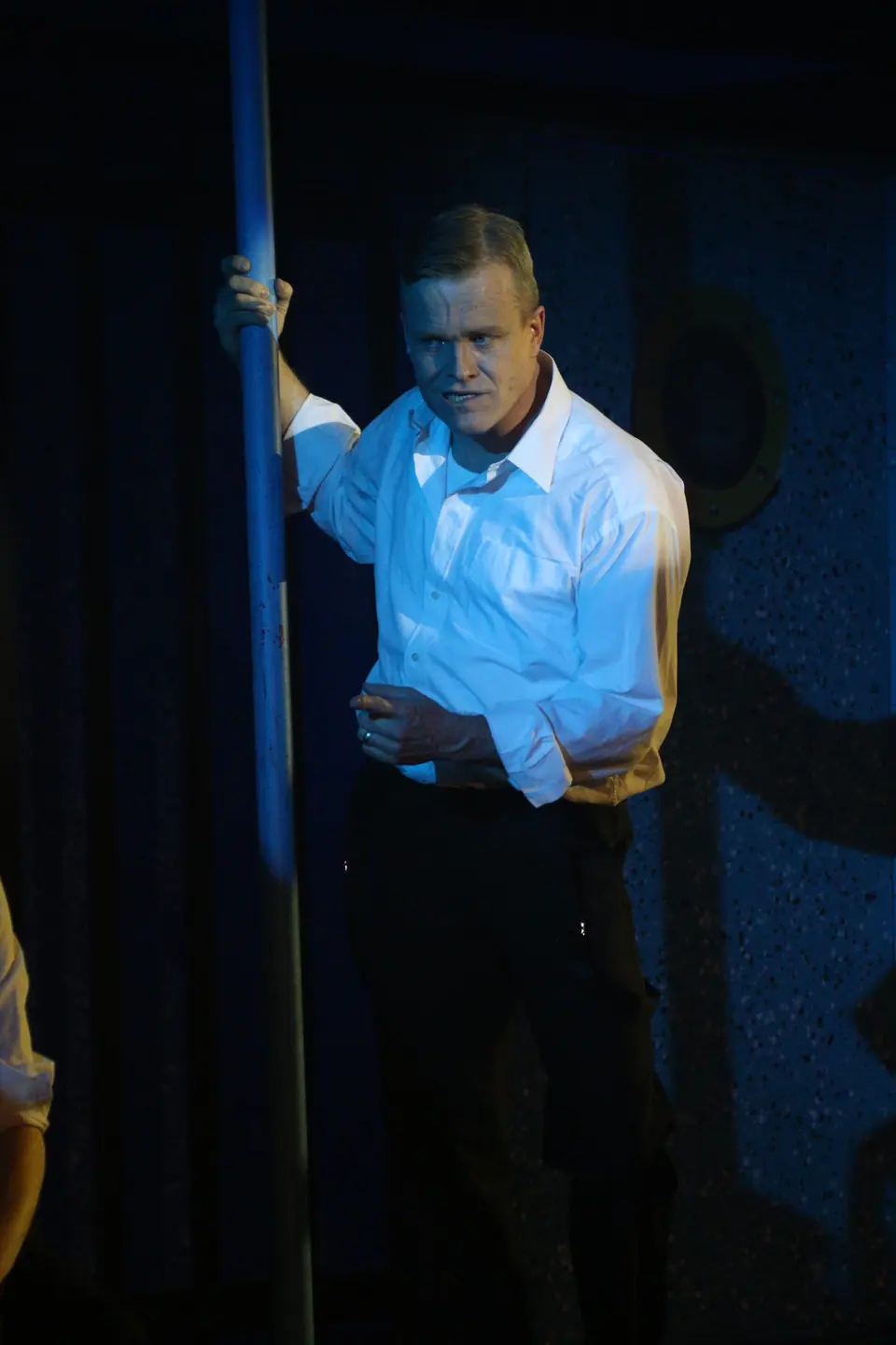 Willenhall Musical Theatre Company's 2017 production of Anything Goes at Dormston Mill Theatre, Sedgley. Photograph 128 of 170.