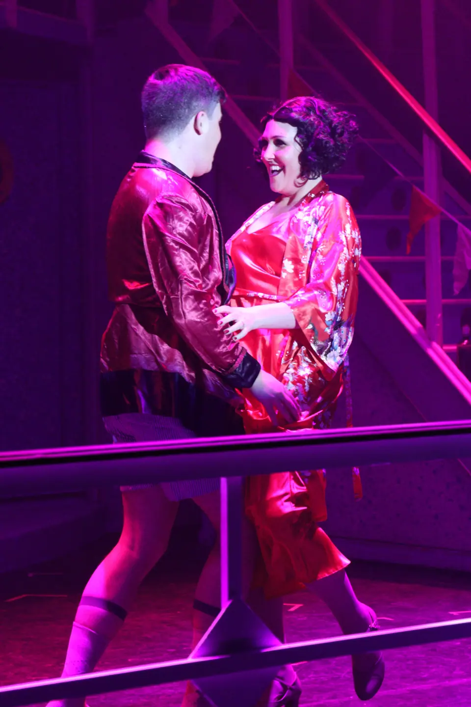 Willenhall Musical Theatre Company's 2017 production of Anything Goes at Dormston Mill Theatre, Sedgley. Photograph 135 of 170.