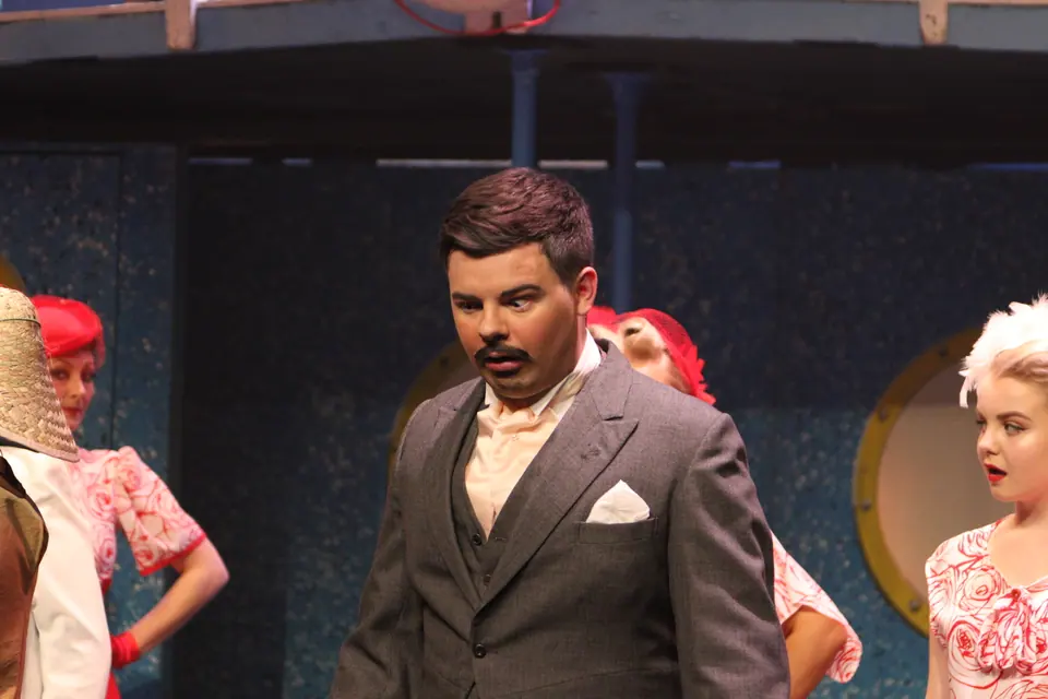 Willenhall Musical Theatre Company's 2017 production of Anything Goes at Dormston Mill Theatre, Sedgley. Photograph 149 of 170.