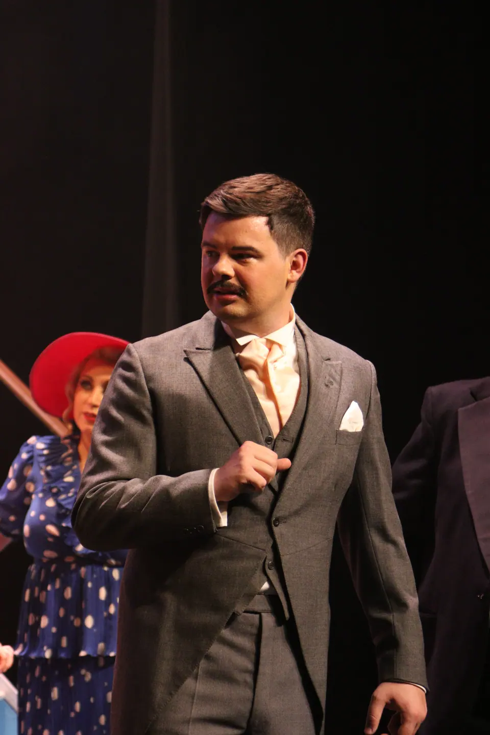 Willenhall Musical Theatre Company's 2017 production of Anything Goes at Dormston Mill Theatre, Sedgley. Photograph 152 of 170.