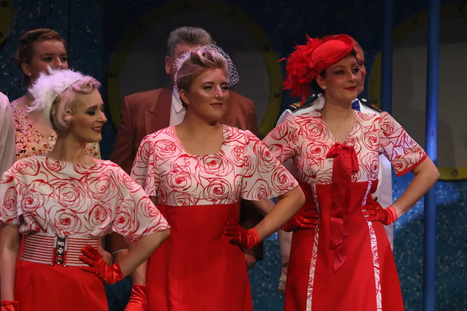 Willenhall Musical Theatre Company's 2017 production of Anything Goes at Dormston Mill Theatre, Sedgley. Photograph 164 of 170.