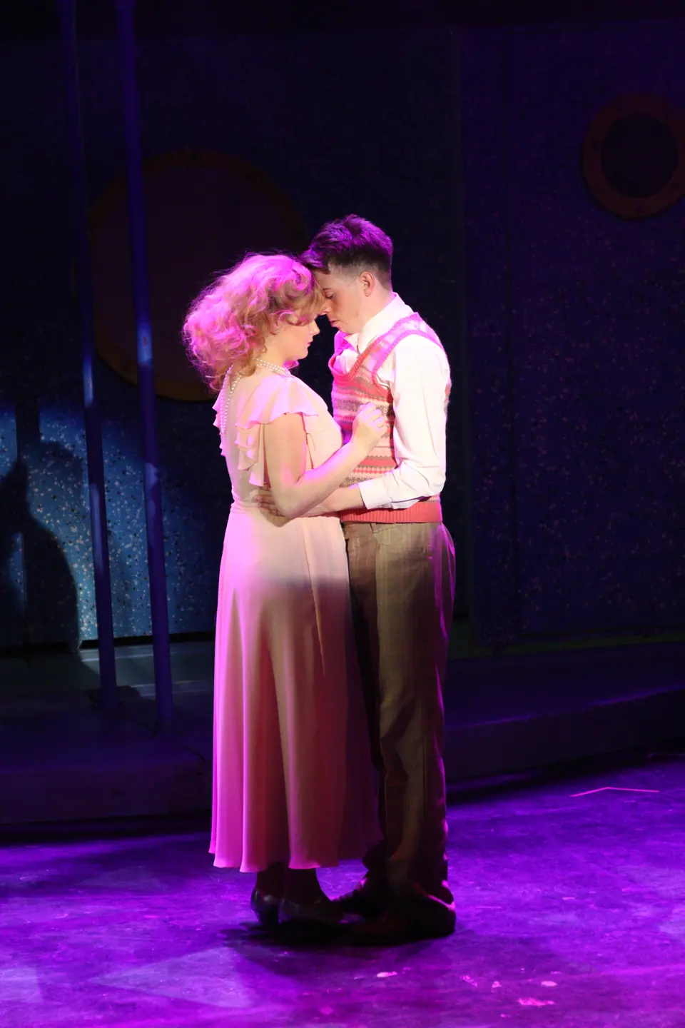 Willenhall Musical Theatre Company's 2017 production of Anything Goes at Dormston Mill Theatre, Sedgley. Photograph 57 of 170.