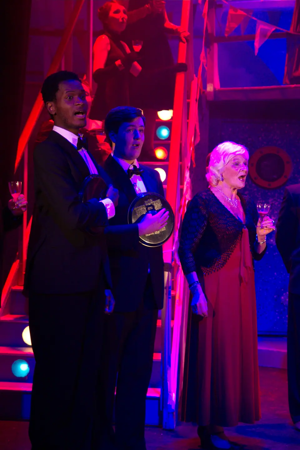 Willenhall Musical Theatre Company's 2017 production of Anything Goes at Dormston Mill Theatre, Sedgley. Photograph 94 of 170.