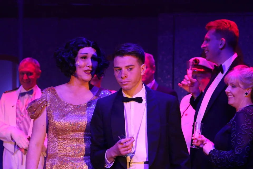 Willenhall Musical Theatre Company's 2017 production of Anything Goes at Dormston Mill Theatre, Sedgley. Photograph 98 of 170.