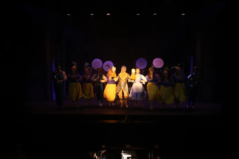 Willenhall Musical Theatre Company's 2024 production of Beauty and the Beast at Dormston Mill Theatre, Sedgley. Photograph 96 of 327.