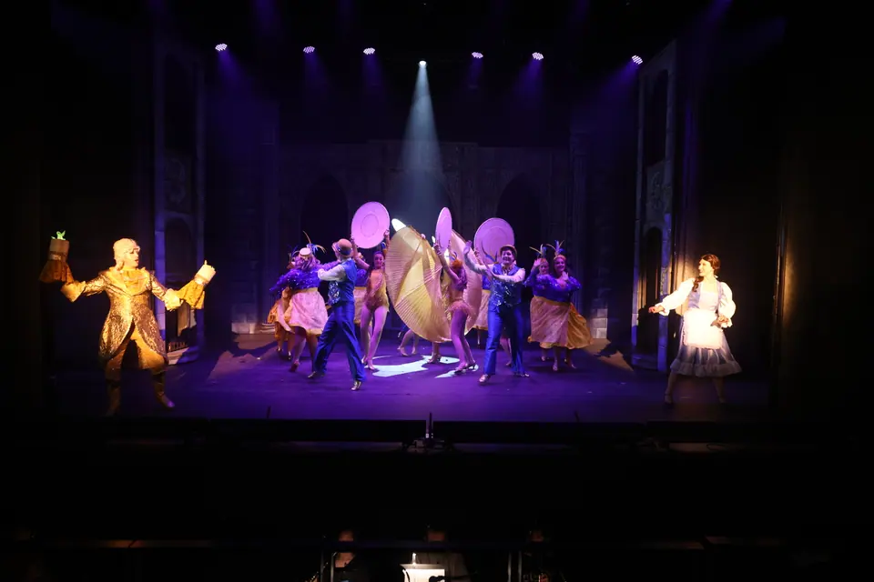 Willenhall Musical Theatre Company's 2024 production of Beauty and the Beast at Dormston Mill Theatre, Sedgley. Photograph 97 of 327.