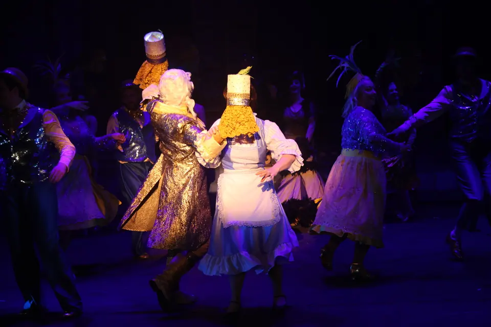 Willenhall Musical Theatre Company's 2024 production of Beauty and the Beast at Dormston Mill Theatre, Sedgley. Photograph 103 of 327.