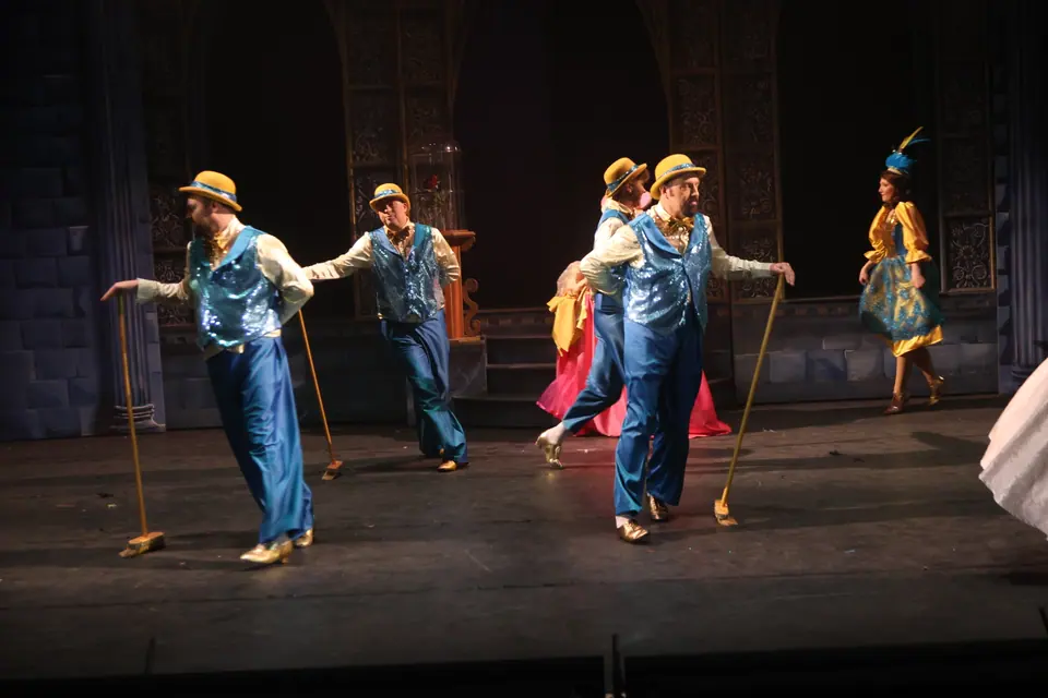 Willenhall Musical Theatre Company's 2024 production of Beauty and the Beast at Dormston Mill Theatre, Sedgley. Photograph 104 of 327.