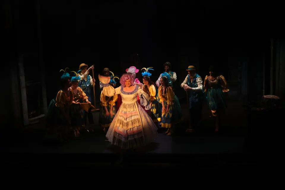 Willenhall Musical Theatre Company's 2024 production of Beauty and the Beast at Dormston Mill Theatre, Sedgley. Photograph 105 of 327.