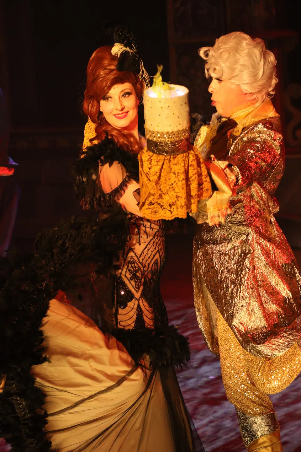 Willenhall Musical Theatre Company's 2024 production of Beauty and the Beast at Dormston Mill Theatre, Sedgley. Photograph 107 of 327.