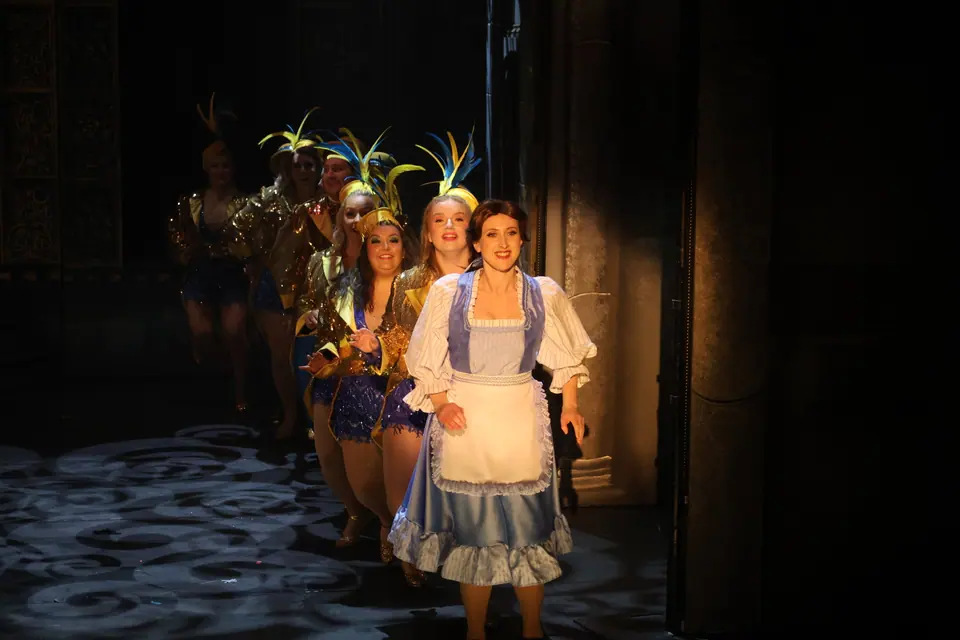 Willenhall Musical Theatre Company's 2024 production of Beauty and the Beast at Dormston Mill Theatre, Sedgley. Photograph 110 of 327.