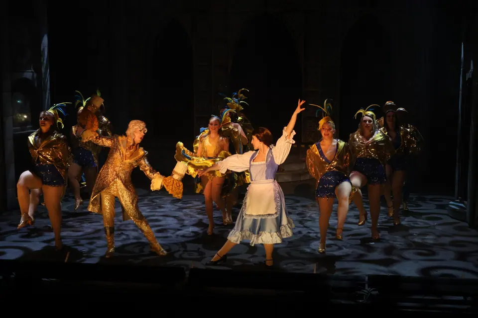 Willenhall Musical Theatre Company's 2024 production of Beauty and the Beast at Dormston Mill Theatre, Sedgley. Photograph 111 of 327.