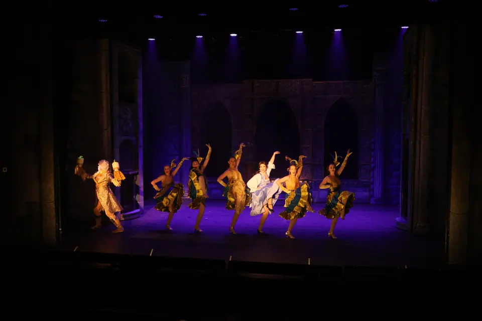 Willenhall Musical Theatre Company's 2024 production of Beauty and the Beast at Dormston Mill Theatre, Sedgley. Photograph 112 of 327.