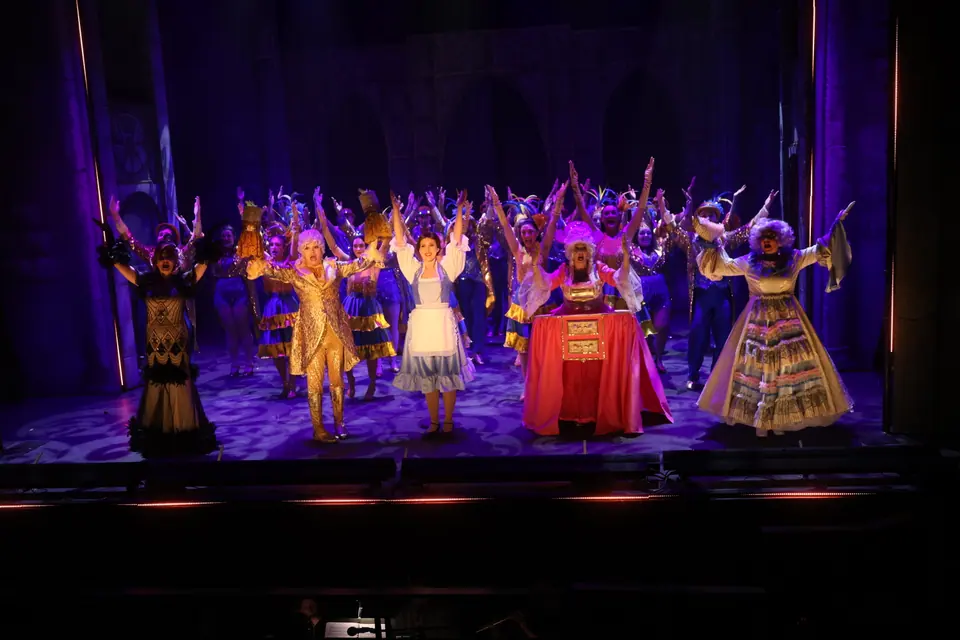 Willenhall Musical Theatre Company's 2024 production of Beauty and the Beast at Dormston Mill Theatre, Sedgley. Photograph 114 of 327.