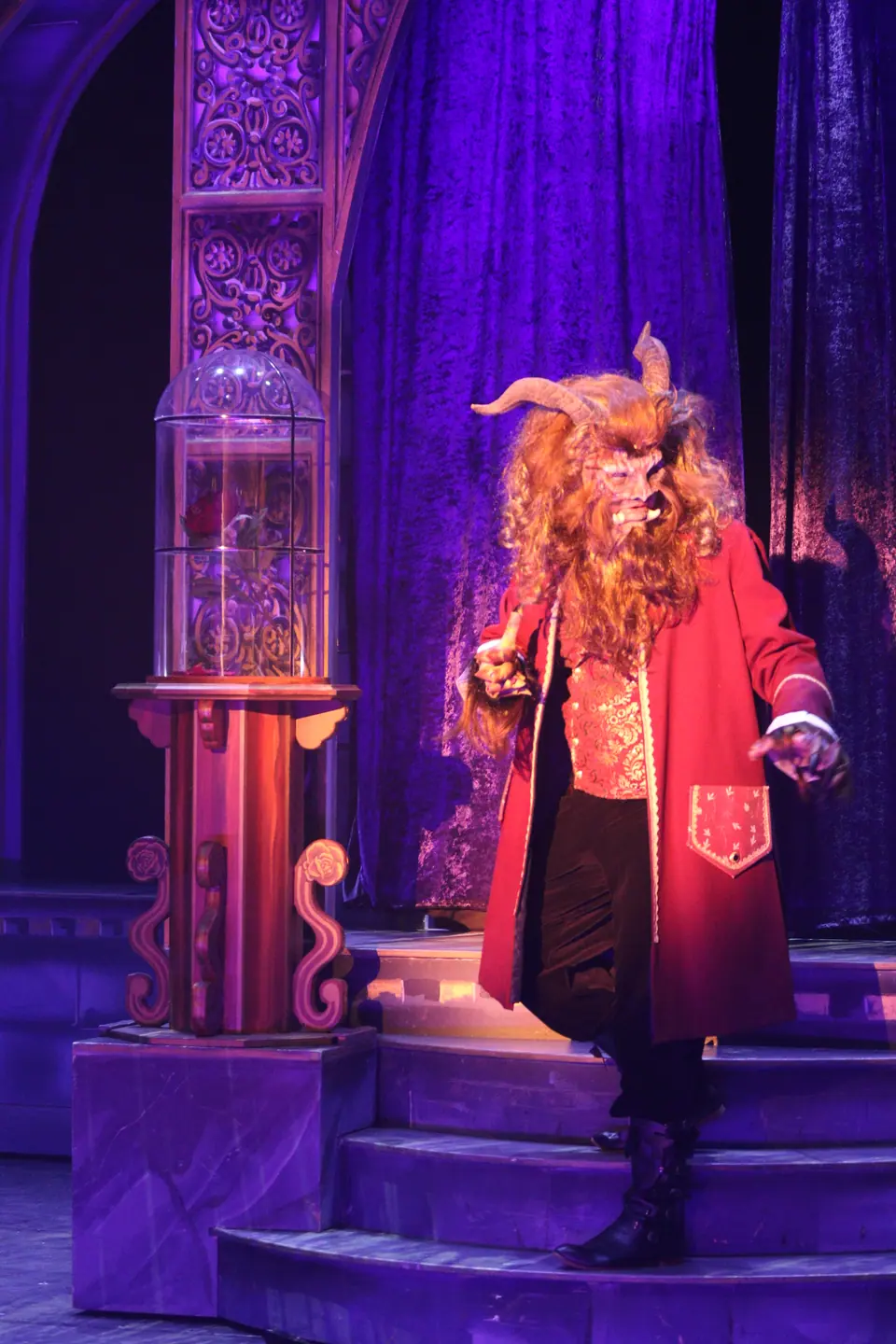 Willenhall Musical Theatre Company's 2024 production of Beauty and the Beast at Dormston Mill Theatre, Sedgley. Photograph 124 of 327.