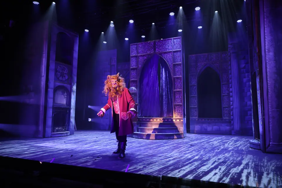 Willenhall Musical Theatre Company's 2024 production of Beauty and the Beast at Dormston Mill Theatre, Sedgley. Photograph 126 of 327.