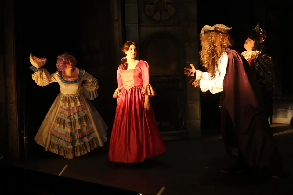 Willenhall Musical Theatre Company's 2024 production of Beauty and the Beast at Dormston Mill Theatre, Sedgley. Photograph 134 of 327.