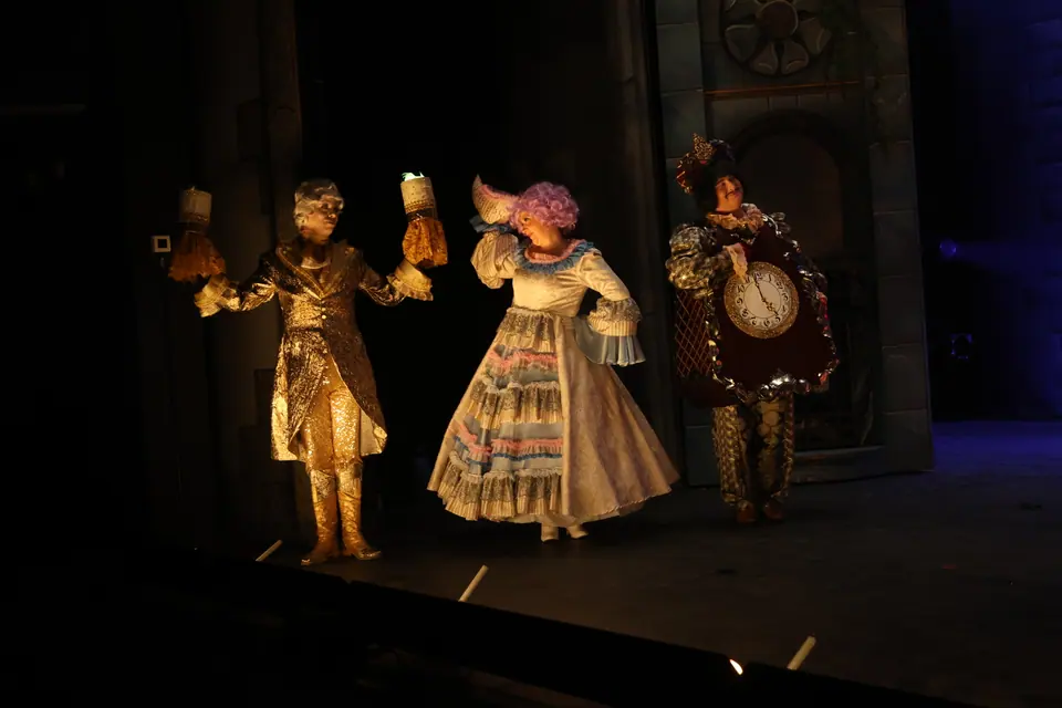 Willenhall Musical Theatre Company's 2024 production of Beauty and the Beast at Dormston Mill Theatre, Sedgley. Photograph 136 of 327.