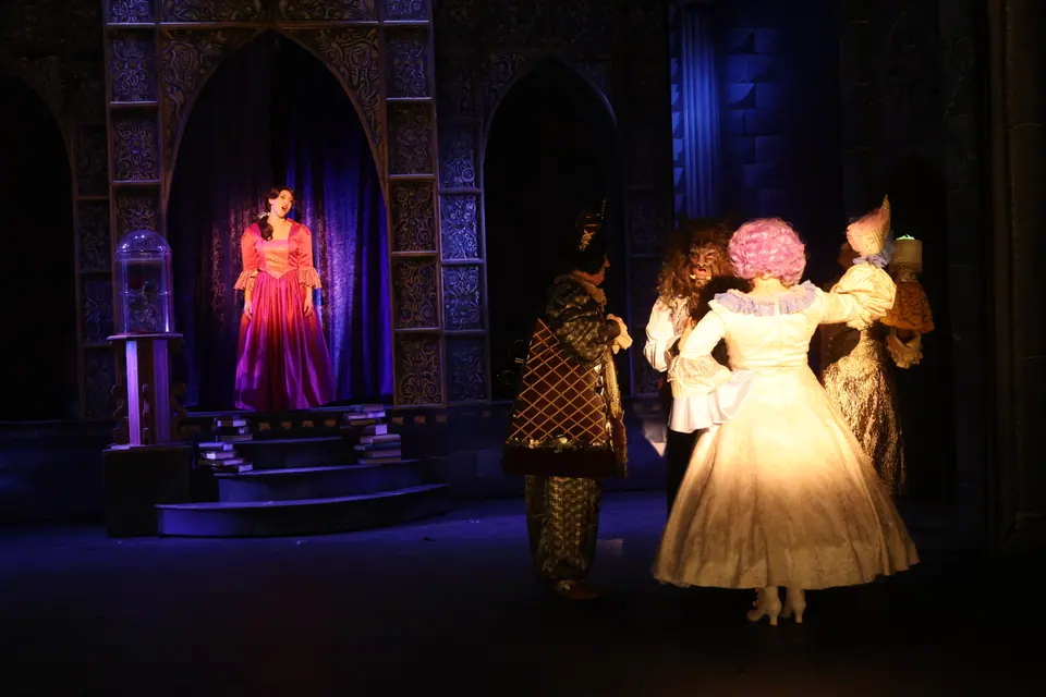 Willenhall Musical Theatre Company's 2024 production of Beauty and the Beast at Dormston Mill Theatre, Sedgley. Photograph 137 of 327.