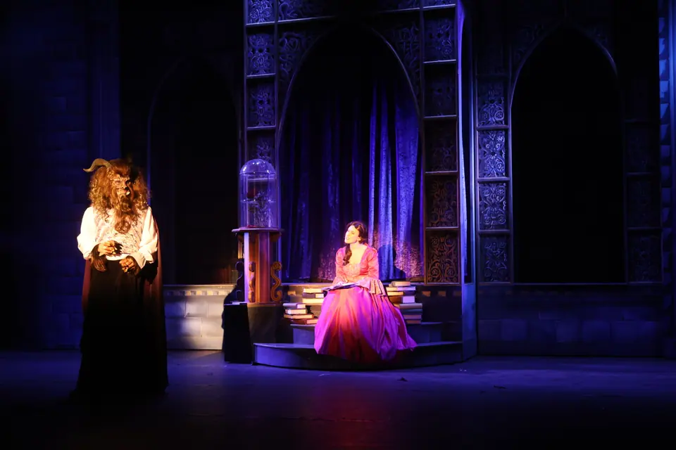 Willenhall Musical Theatre Company's 2024 production of Beauty and the Beast at Dormston Mill Theatre, Sedgley. Photograph 141 of 327.