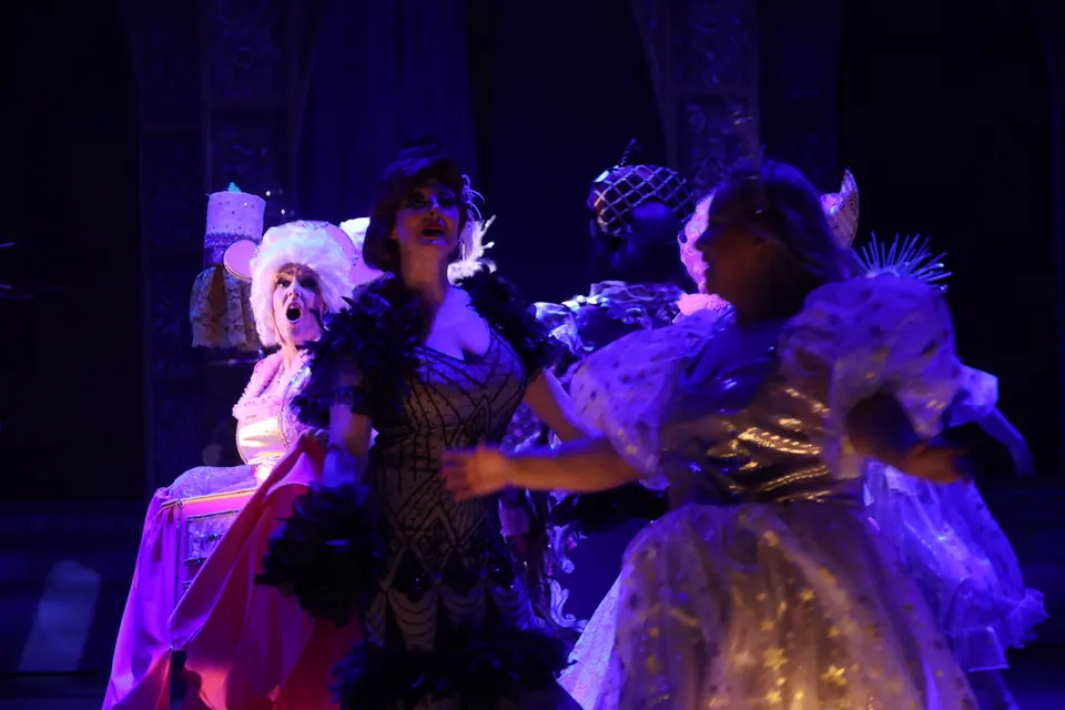 Willenhall Musical Theatre Company's 2024 production of Beauty and the Beast at Dormston Mill Theatre, Sedgley. Photograph 148 of 327.