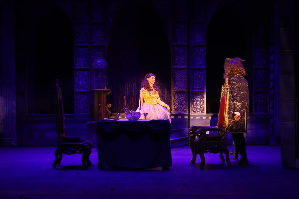 Willenhall Musical Theatre Company's 2024 production of Beauty and the Beast at Dormston Mill Theatre, Sedgley. Photograph 152 of 327.