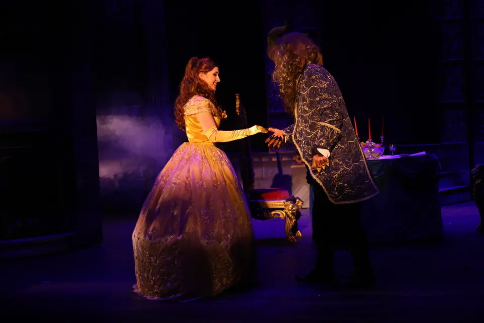 Willenhall Musical Theatre Company's 2024 production of Beauty and the Beast at Dormston Mill Theatre, Sedgley. Photograph 153 of 327.