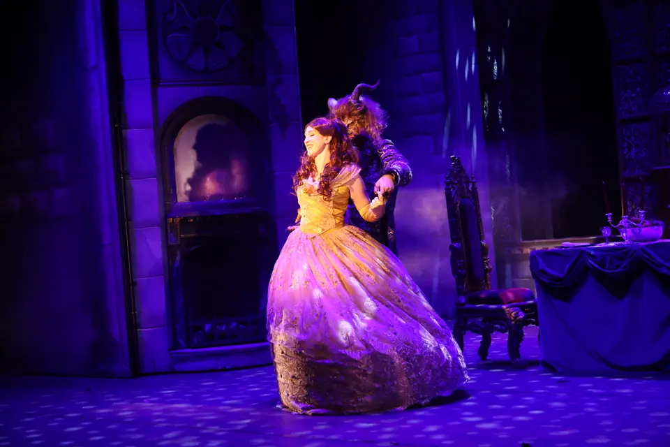 Willenhall Musical Theatre Company's 2024 production of Beauty and the Beast at Dormston Mill Theatre, Sedgley. Photograph 155 of 327.