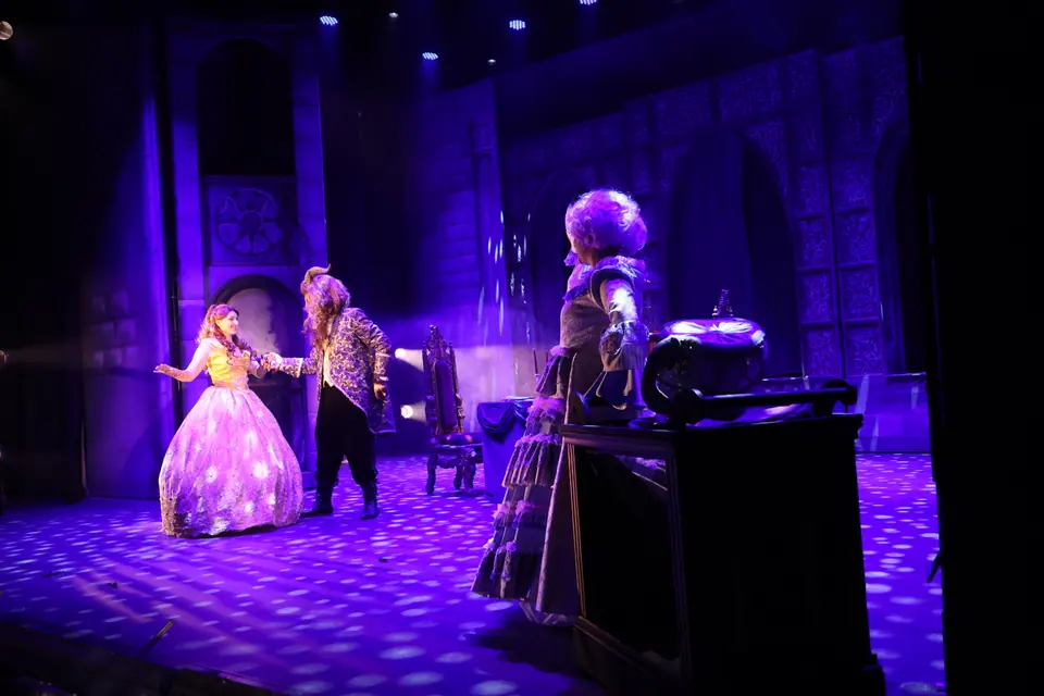 Willenhall Musical Theatre Company's 2024 production of Beauty and the Beast at Dormston Mill Theatre, Sedgley. Photograph 156 of 327.