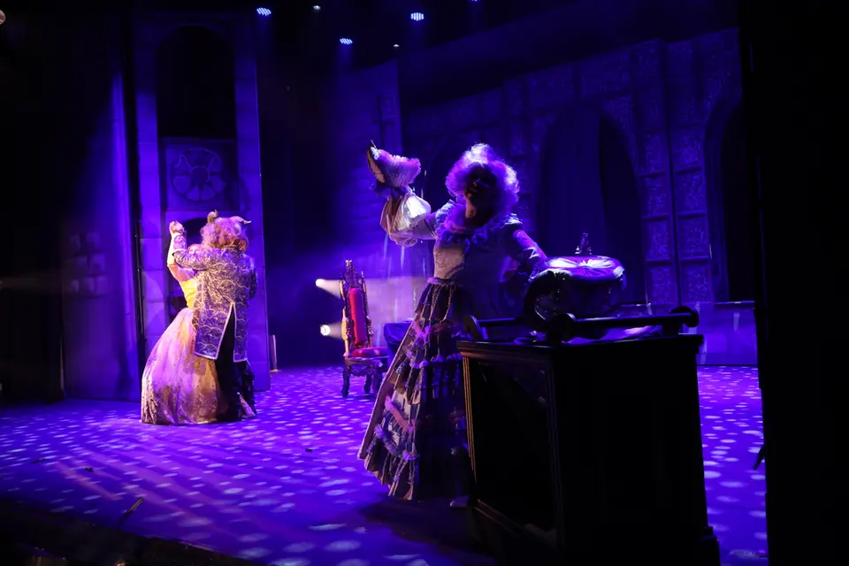 Willenhall Musical Theatre Company's 2024 production of Beauty and the Beast at Dormston Mill Theatre, Sedgley. Photograph 157 of 327.