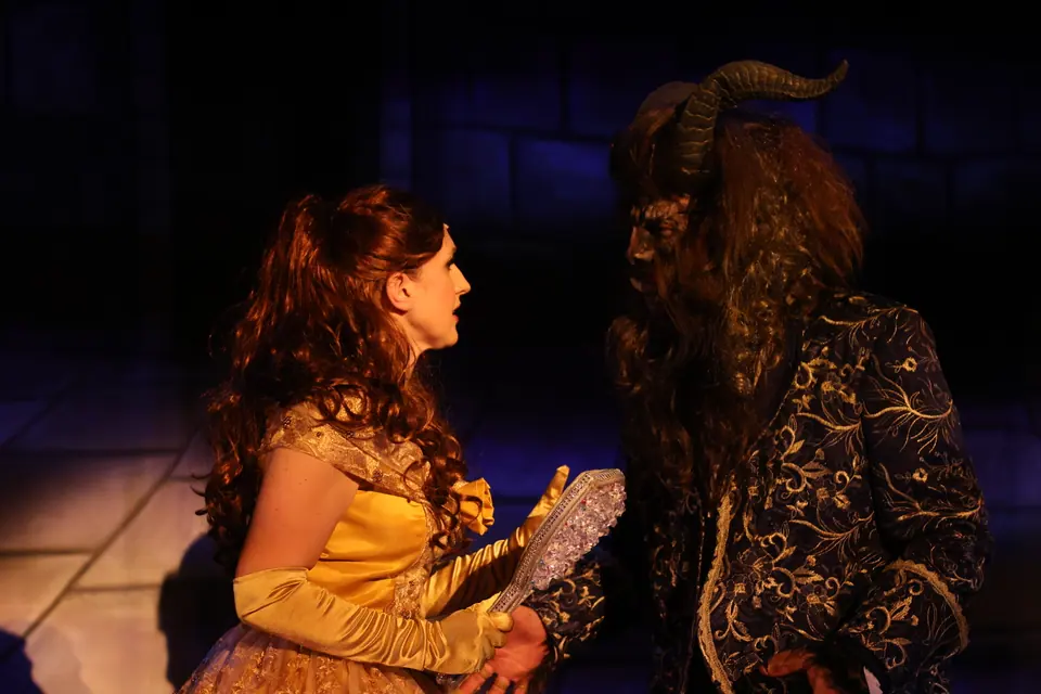 Willenhall Musical Theatre Company's 2024 production of Beauty and the Beast at Dormston Mill Theatre, Sedgley. Photograph 163 of 327.