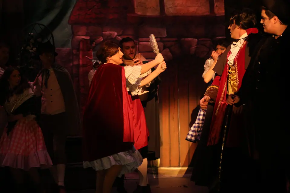 Willenhall Musical Theatre Company's 2024 production of Beauty and the Beast at Dormston Mill Theatre, Sedgley. Photograph 172 of 327.