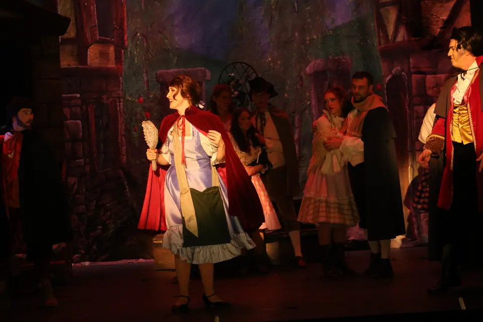Willenhall Musical Theatre Company's 2024 production of Beauty and the Beast at Dormston Mill Theatre, Sedgley. Photograph 173 of 327.
