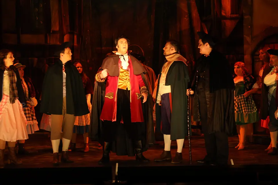 Willenhall Musical Theatre Company's 2024 production of Beauty and the Beast at Dormston Mill Theatre, Sedgley. Photograph 174 of 327.