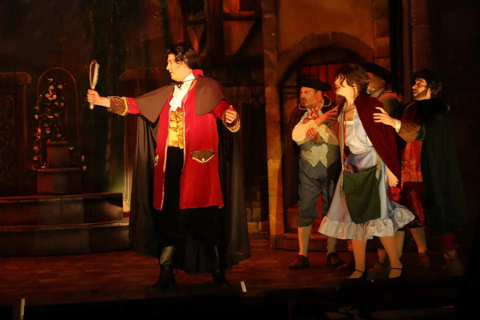 Willenhall Musical Theatre Company's 2024 production of Beauty and the Beast at Dormston Mill Theatre, Sedgley. Photograph 177 of 327.