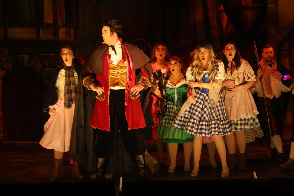 Willenhall Musical Theatre Company's 2024 production of Beauty and the Beast at Dormston Mill Theatre, Sedgley. Photograph 178 of 327.