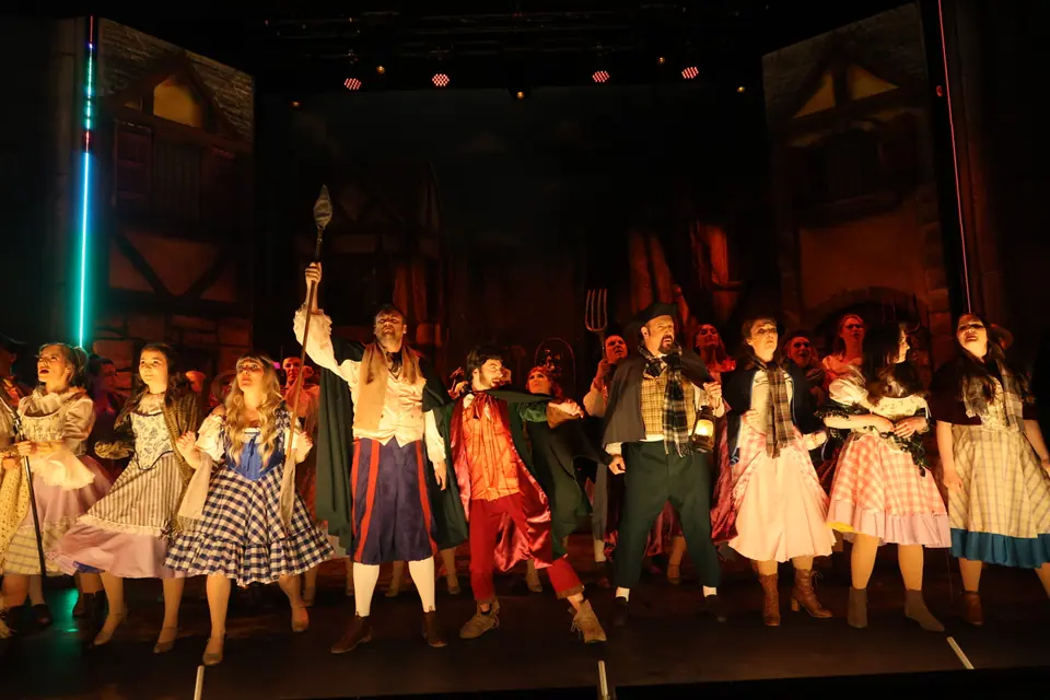 Willenhall Musical Theatre Company's 2024 production of Beauty and the Beast at Dormston Mill Theatre, Sedgley. Photograph 180 of 327.