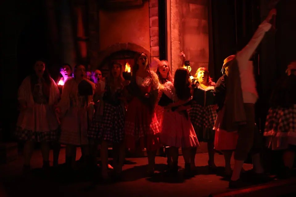 Willenhall Musical Theatre Company's 2024 production of Beauty and the Beast at Dormston Mill Theatre, Sedgley. Photograph 181 of 327.