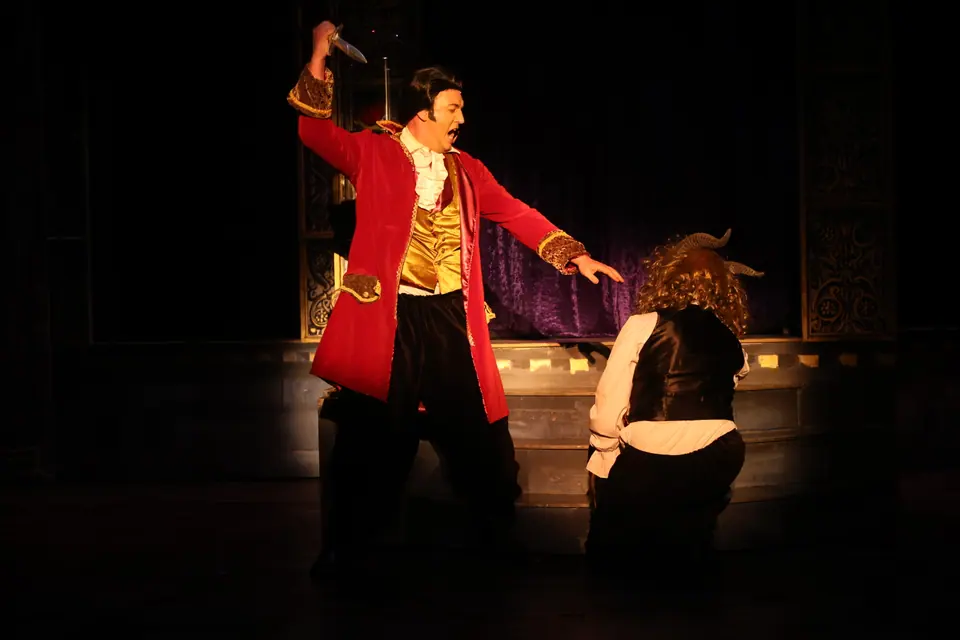 Willenhall Musical Theatre Company's 2024 production of Beauty and the Beast at Dormston Mill Theatre, Sedgley. Photograph 184 of 327.