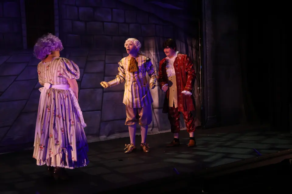 Willenhall Musical Theatre Company's 2024 production of Beauty and the Beast at Dormston Mill Theatre, Sedgley. Photograph 189 of 327.